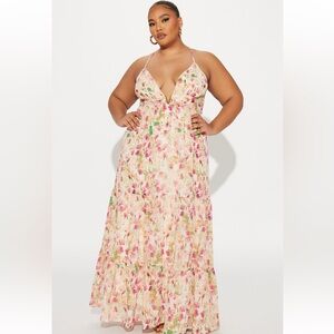 Fashion Nova Valerie Floral Maxi Dress